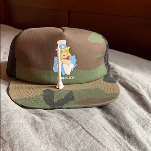 Camo HUF hat